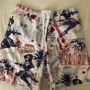 Breakwater. Men’s swim trunks